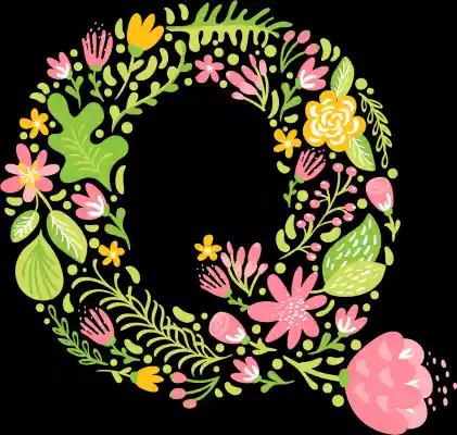 vectores plantilas ALFABETO,FLOR,